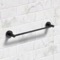 Towel Bar, 19 Inch, Matte Black